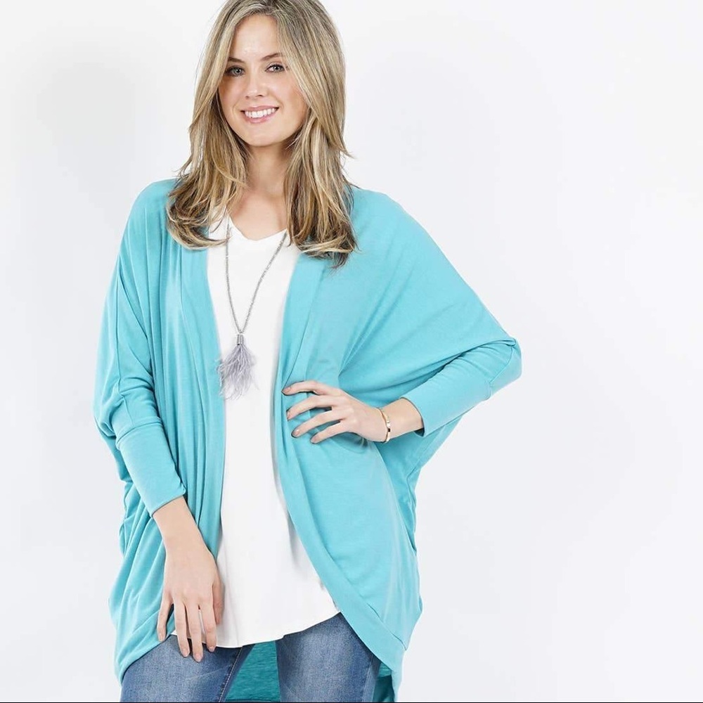 Cocoon Open Cardigan